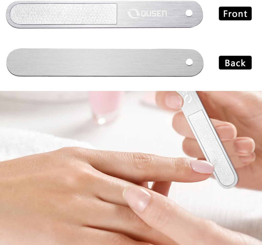 Thick Nail Clippers with Catcher, Full Anti-Splash Nail Clippers for Men & Women, Wide Jaw Opening Toenail Clippers for Seniors, Adult Fingernail Cutter & Toe Nail Clipper Catch All Nail Clippings