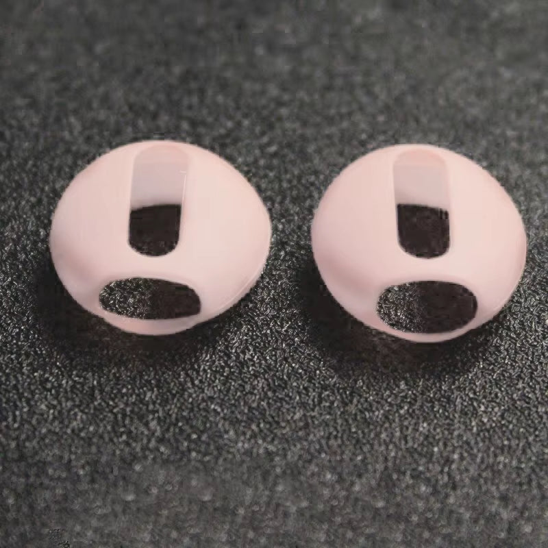 Ear Pads for Airpods Free Buds3 Pro Wireless Bluetooth Iphone Earphones Silicone Ear Caps Earphone Case Earpads Eartips 2Pcs