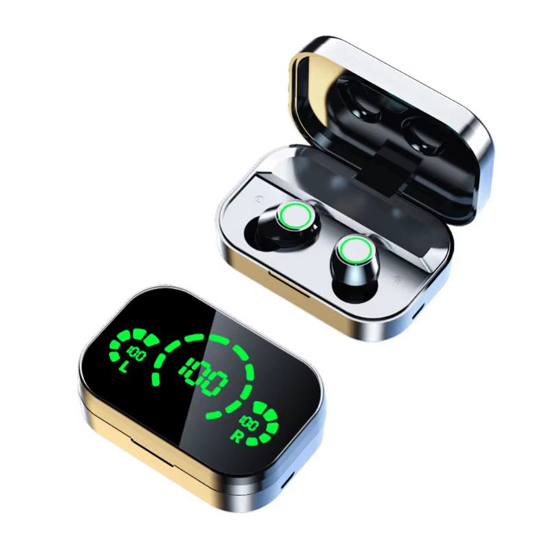 Wireless Headphones Earphone Bluetooth Hifi Stereo Sport Earbuds Headset Gamer Hearing Aid with Mic Handfre
