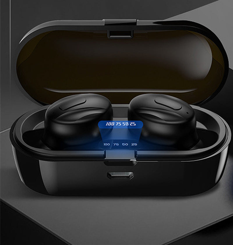 LED Digital Display Earphone, In-Ear Bluetooth Earphone, Wireless Earphone