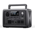 EB3A Portable Generator on Sale,600W Solar Generator, 268Wh Lifepo4 Power Station for Camping, Home Use, Emergency