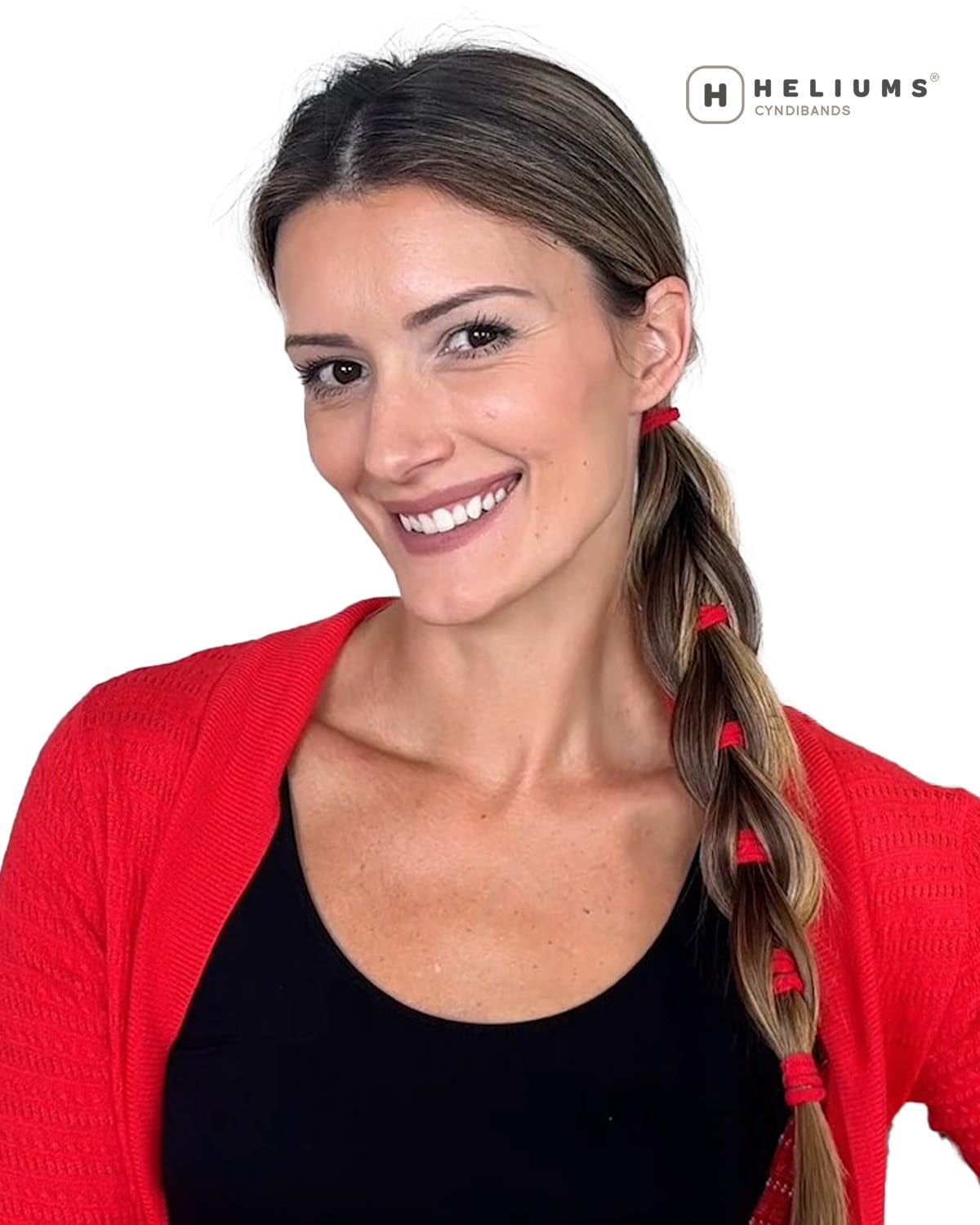 Small Hair Ties - Gold - 1 Inch Seamless No-Damage Ponytail Holders for Kids, Braids and Thin Hair - 20 Count